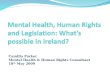 Camilla Parker A Legislative Approach To Embedding Rights Whats Possible In Ireland