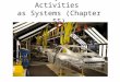 Secondary economic activities as systems