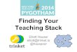 Elliott Hauser: Py Gotham 08-16-2014 - Teaching Stacks