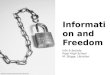Information and freedom