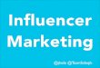 Influencer Marketing - Mashable Social Media Day
