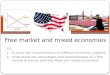 free market v command economies revision