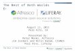 The best of both worlds - Alfresco, Liferay and CIGNEX event