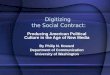 Digitizing the Social Contract