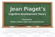 Jean piaget cognitive learning theory