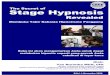 Stage Hypnosis Revealed
