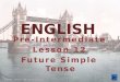 ENGLISH LESSON 03/05/2012