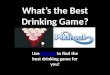 The Best Drinking Games