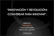 Conversar para innovar. Buenos Aires