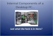 Internal PC Components explained
