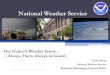 National Weather Service: Hurricane Season