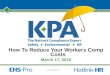 How To Reduce Your Workers Comp Costs