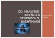 Cd analysis avenged sevenfold, nightmare