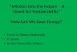 How Can We Save Energy? - by Raluca Andronoiu