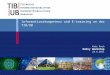 Informationskompetenz und E-Learning an der TIB/UB Hannover