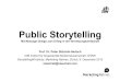 Event #5 "Storytelling & Publicity": Peter Stücheli-Herlach