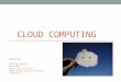 Cloud computing Sustainabilty