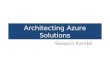 Architecting azure IaaS Solutions