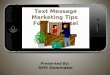 Text Message Marketing For Hotels