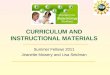 Curriculum and Instructional Materials