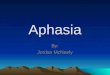 Aphasia Presentation