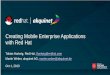 Creating Mobile Enterprise Applications with Red Hat / JBoss