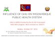 Influence of GHIs on Mozambique public health system