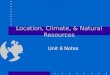 Location climate natural resourcesof latin america