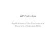 Ap calculus ftc applications frq