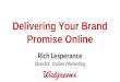 Delivering Your Brand Promise Online