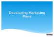 3.10   developing marketing plans - moodle