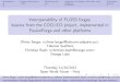 Interoperability of FLOSS forges; lessons from the COCLICO project, implemented in FusionForge and other platforms