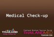 Thailand Medical Tourism_Medical check up