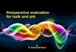 Preoperative evaluation for LASIK & PRK
