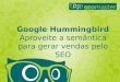Google hummingbird aproveite a semântica para gerar vendas pelo SEO