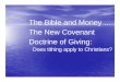 Introduction To Tithing - Dr. David A. Croteau