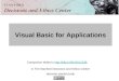 Visual Basic For Applications Companion Slides