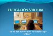 El docente virtual