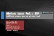 Introduction into Windows Azure Pack and Service Management Automation