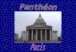 Panthéon  Paris