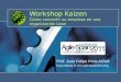 Workshop Kaizen: cómo convertir su empresa en una organización lean