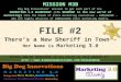 [Mission M3B: FILE #2] There's a New Sheriff in Town - Her Name is Marketing 3.0