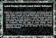 Label design studio label maker software