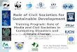 Role of media and civil societies in combating