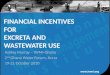 Financial incentives for excreta and wastewater use