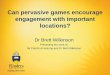 Pervasive gaming as a way of directing players to geographical locations