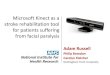Microsoft 'Kinect' as a Stroke Rehabilitation tool for Patients suffering from Facial Paralysis