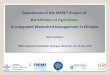 Experiences of MERET Project of Ministry of Agriculture in integrated watershed management in Ethiopia