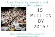 Free trade agreements and access to medicines