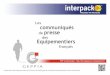 Interpack 2014 - Dossier de presse - Process & Packaging - Les constructeurs de machines français